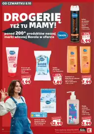 Kaufland gazetka tydzień 41 Strona 58: Krem na dzień Hyaluron SPF 15 €12,99, Mydło w płynie Bevola Blossom Paradise €2,99