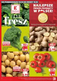 Kaufland gazetka tydzień 41 Strona 68: Polski brokuł €7,78, Polskie ziemniaki jadalne, luzem €0,99