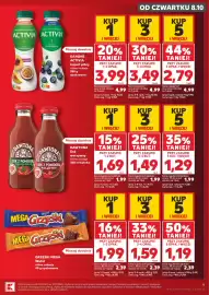 Kaufland gazetka tydzień 41 Strona 9: OD CZWARTKU 8.10 KUP Marakuja Brzoskwinia Jagoda Borówka rikardy bakeri probletycz