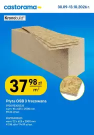 Castorama gazetka Strona 4: Płyta OSB 3 frezowana €37,98