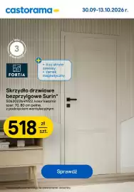 Castorama gazetka Strona 6: Skrzydło drzwiowe bezprzylgowe Surin* €518,00
