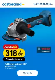 Castorama gazetka Strona 7: Szlifierka kątowa 18 V €318,00
