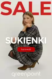 Greenpoint gazetka tydzień 41 Strona 1: SALE SUKIENKI Sprawdź greenpoint