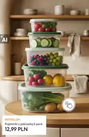 Sinsay gazetka tydzień 41 Strona 12: Pojemniki z pokrywką 5 pack €12,99