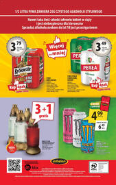 Arhelan gazetka Strona 20: Piwo Perła Chmielowa, Export €3,49, Napój energetyczny Monster (cały asortyment) €4,99
