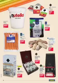 Makro leták Strana 2: Nutella €569,00, Džem €2,50