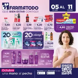 Catálogo FarmaTodo semana 41 Página 1: Colgate Enjuague Bucal Luminous White €3.990,00