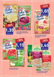 Hildebrandt gazetka Strona 4: Słodka Chwila Budyń/Kisiel z owocami €1,39, Płatki Owsiane Kupiec €3,49