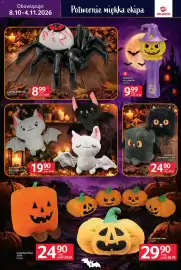 Selgros gazetka Strona 9: Pluszowy nietoperz €24,90, RÓŻDŻKA HALLOWEEN €9,99