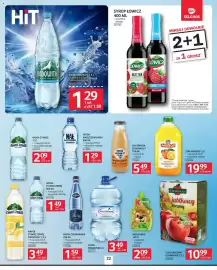 Selgros gazetka Strona 22: Sok jabłkowy Klimkiewicz €10,99, Syrop Łowicz €0,01