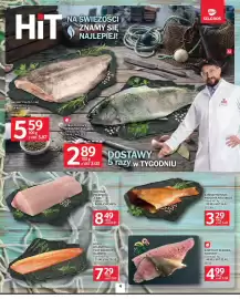 Selgros gazetka Strona 4: Karp Filet ze Skórą Nacinany €4,99, Karmazyn Tusza Wędzona na Gorąco €3,29