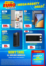 RTV EURO AGD gazetka Strona 8: Tablet Redmi Pad 2 €569,00, Lodówka Beko €899,00