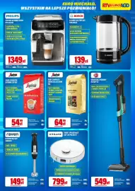 RTV EURO AGD gazetka Strona 5: Philips Ekspres Automatyczny EP3343/90 €1.349,00, Robot Sprzątający Bot LIO Pro Biały €799,00