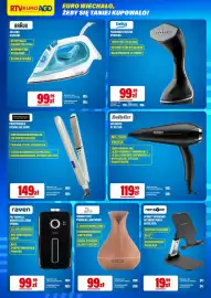 RTV EURO AGD gazetka Strona 6: Żelazko Braun SI3053BL €99,99, BaByliss Suszarka DC D572DE €119,99