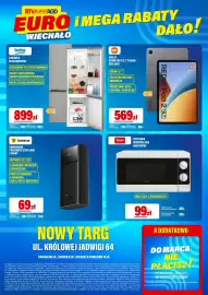 RTV EURO AGD gazetka Strona 8: Tablet Redmi Pad 2 €569,00, Lodówka Beko €899,00