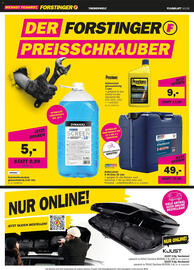 Forstinger Flugblatt Seite 8: Eurolub Kühlerschutz D-48 Extra €49,00, Prestone Kühlschutz €9,00