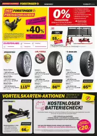 Forstinger Flugblatt Seite 2: Forstinger Rangierwagenheber 3 t SUV €66,00, Sailun Alpine 2 €65,90