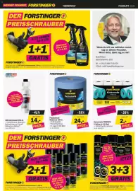 Forstinger Flugblatt Seite 6: FORSTINGER Bremsenreiniger €2,50, SCR Anti-Kristall €14,00