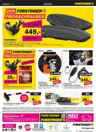 Forstinger Flugblatt Seite 7: OSRAM BATTERYcharge E-Ladekabel Typ 2 mit Steuerbox €249,00