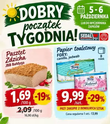 Sedal gazetka (ważność do 7-10)