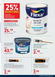 Kluswijs folder week 41 Pagina 7: Flexa powerdek €43,99, ANZA PRO MAXI TITEX €7,99