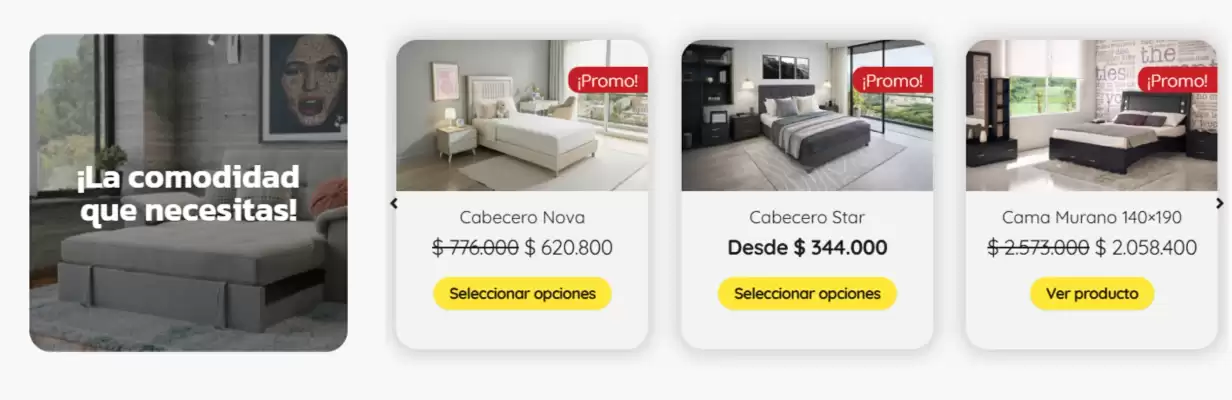 Colchones Wonder (válido hasta 11-10)