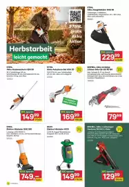 BayWa Prospekt Seite 6: Stihl Akku-Saughäcksler SHA 56 €229,99, Stihl Akku-Heckenscheren Set HSA 50 €149,99