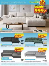 Möbelix Prospekt woche 41 Seite 5: Gültig beim Kauf vieler Wohnlandschaften, Sofas, Betten und Schränke ab einem