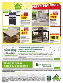 Volantino Leroy Merlin Pagina 24: Pergola Zen €999,00, Tenda da sole a bracci estensibili Zefir €399,00