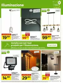 Volantino Leroy Merlin Pagina 15: Sospensione Tabodi €99,90, Striscia da esterno LED 5 m €29,90