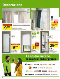 Volantino Leroy Merlin Pagina 16: Kit binario per tenda Basic €9,99, Tendina a vetro Lazaro €9,99
