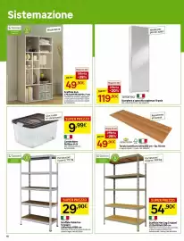 Volantino Leroy Merlin Pagina 18: Scarpiera a specchio terraneo €119,90, Scaffale Pokerino €29,90