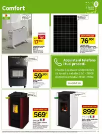 Volantino Leroy Merlin Pagina 9: Stufa a gas GPL DCG €59,90, Stufa a pellet ventilata Karin 8 kW €569,00