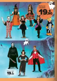 Folleto Carrefour Página 13: Disfraces adulto €19,90, Disfraces infantiles €19,90
