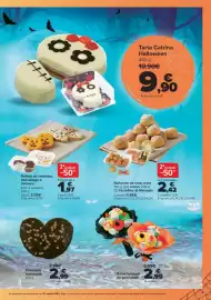 Folleto Carrefour Página 9: Galleta de calabaza, murciélago o calavera €3,95