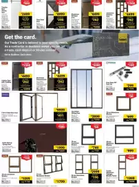 Builders Warehouse catalogue Page 3: 28 mm Aluminium Window €749,00, Caroline Barn Sliding door €2.499,00