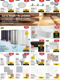 Builders Warehouse catalogue Page 6: CIL Plato Ceramic Bone Tiles €89,00, LIGHT W RX 4000 K 5 W 3-light Track Light €399,00
