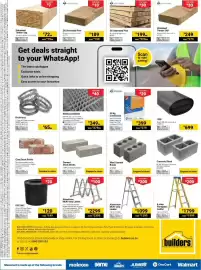 Builders Warehouse catalogue Page 8: SA Untreated Pine €189,00, SA Untreated Pine €199,00