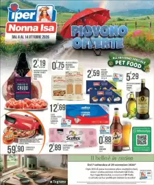 Volantino Iper Nonna Isa Pagina 1: Yogurt cremoso Müller €2,59, Pasta di semola Rummo €0,75