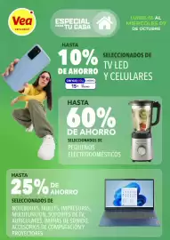 Catálogo Supermercados Vea Página 2: Vea cencosud ESPECIAL PARA TU CASA LUNES 05 AL MIÉRCOLES 07 DE OCTUBRE HASTA HASTA 10%