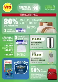 Catálogo Supermercados Vea Página 7: Basurero pedal metal €15.990,00, Carros de compras €10.990,00