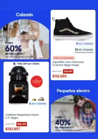 Catálogo Coppel Página 4: Nespresso cafetera inissia €192.867,00, Vans Zapatillas Ashwood Hi Decon Negro Mujer €118.999,00
