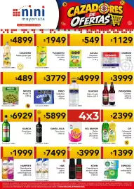 Catálogo Nini Mayorista semana 41 Página 1: Gancia americano €6.929,00, Natura mayonesa clasica sachet €549,00