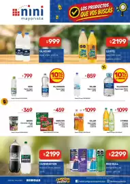 Catálogo Nini Mayorista semana 41 Página 16: Tres torres amargo sabores €1.099,00, Rinde dos jugo en polvo sabores €459,00