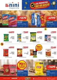 Catálogo Nini Mayorista semana 41 Página 21: Nikitos palitos sal.queso €1.349,00, 3d snack queso €3.599,00