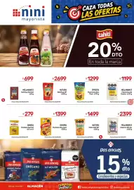Catálogo Nini Mayorista semana 41 Página 23: Savora mostaza doy pack €1.399,00, Hellmann's aderezo dp ajo €2.399,00