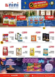 Catálogo Nini Mayorista semana 41 Página 25: Matarazzo fideos proteína plus €2.999,00, Que rico fideos cortos €1.099,00