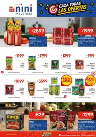 Catálogo Nini Mayorista semana 41 Página 27: Nucete aceituna verde rellenas sachet €1.299,00, Elio lentejones €1.799,00