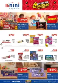 Catálogo Nini Mayorista semana 41 Página 33: Kinder bombon white €2.799,00, Beldent chicles varios sabores €599,00