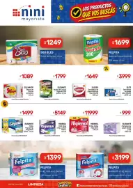 Catálogo Nini Mayorista semana 41 Página 8: Sol mayor rollos de cocina €1.089,00, Elegante hoja simp. megamax €1.499,00